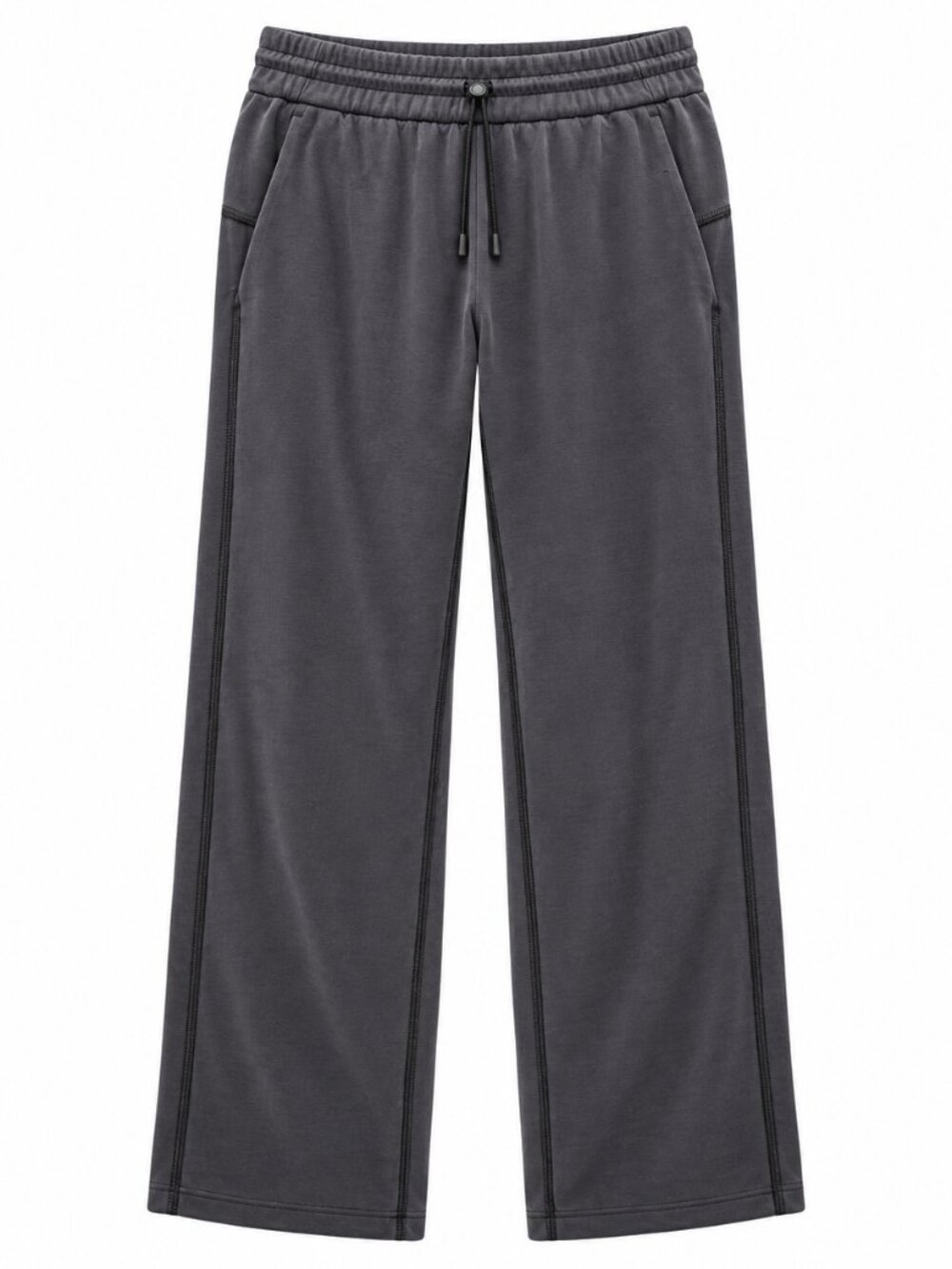Lululemon Charcoal Gray Wide Leg Pants Size 6